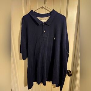 Nautica Men's Deep Blue Polo Shirt